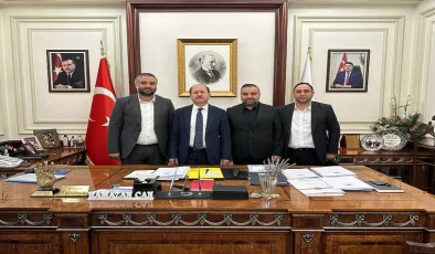 Ferhat Aydoğan Adalet Bakan Yardımcısı Ramazan Can’ı Ziyaret Etti